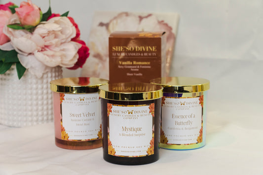 Mystique Luxury Soy Candle | One-of-a-Kind Surprise Scent Blend